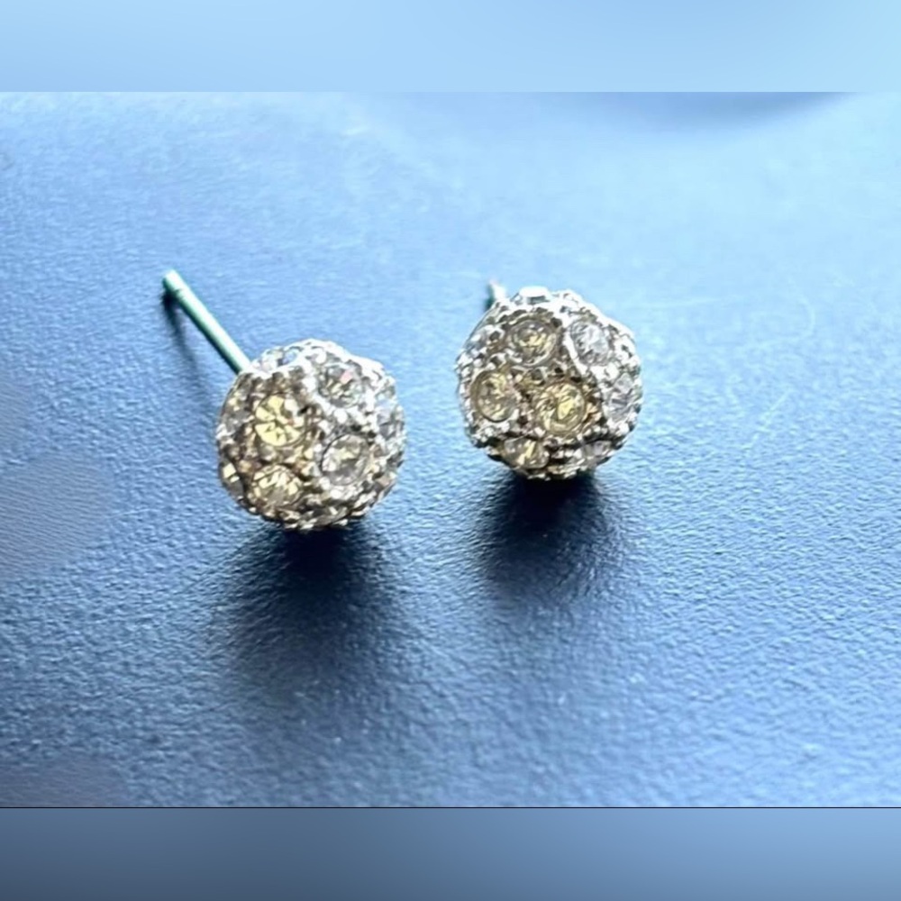Crystal Embellished Petite Stud Earrings
Never Worn